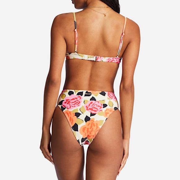 Billabong Floral Tanlines Bikini Bottom - Picture 6 of 7